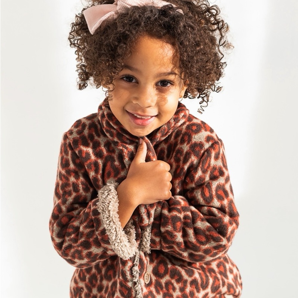 Petit Indi (Made in Spain) - Sherpa Lined Button Up
Jacket | 3Y
